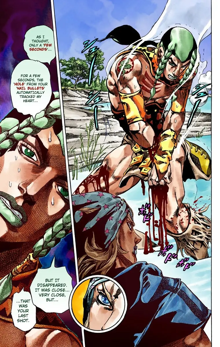 JoJo's Bizarre Adventure Steel Ball Run Colored Manga β Chapter 44 β Page 36
