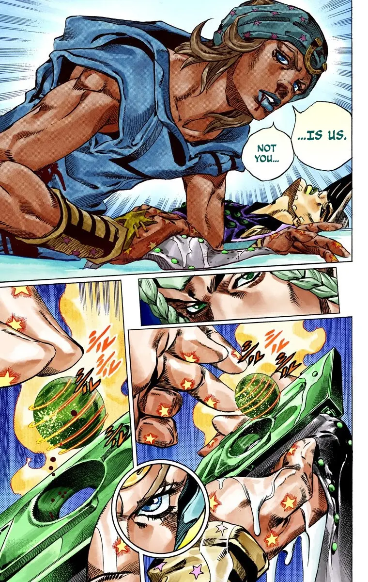 JoJo's Bizarre Adventure Steel Ball Run Colored Manga β Chapter 44 β Page 38