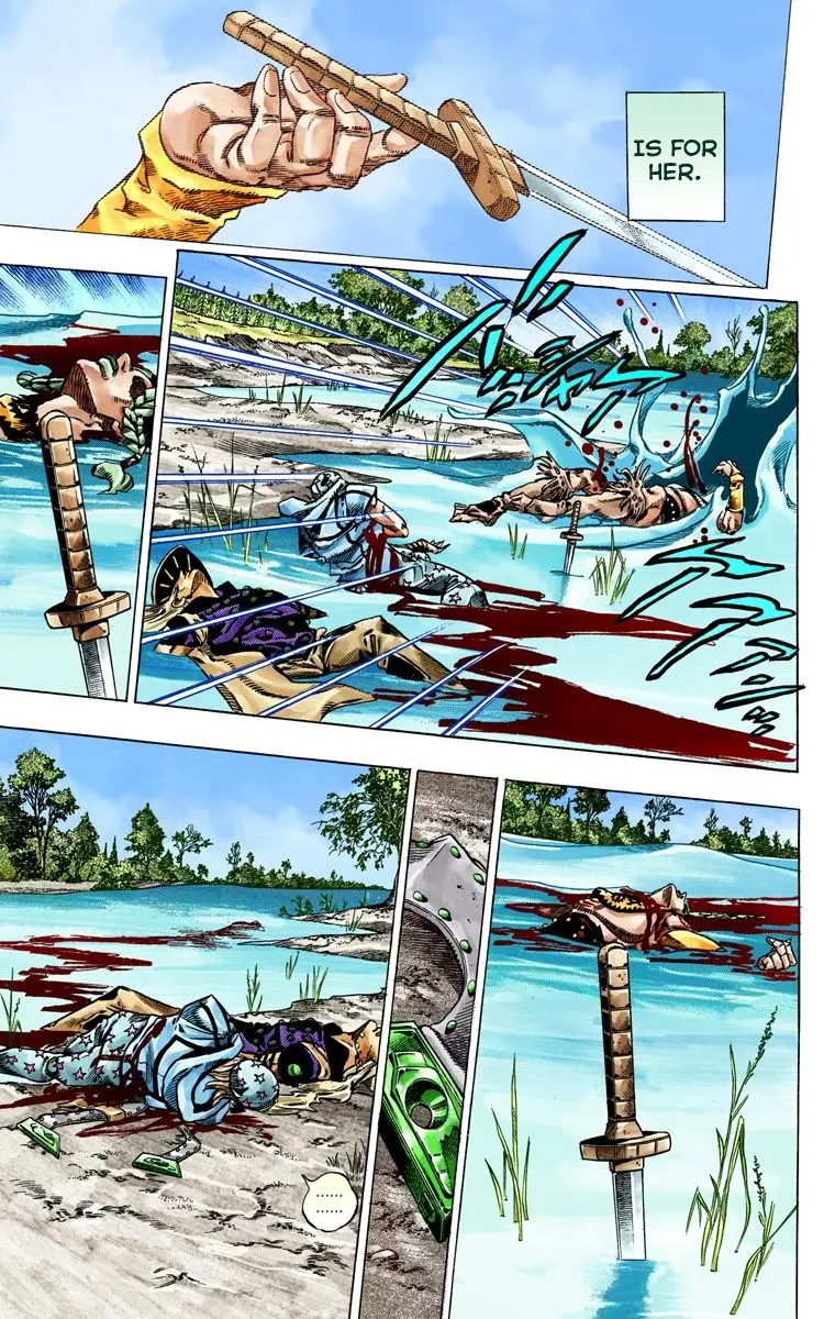 JoJo's Bizarre Adventure Steel Ball Run Colored Manga β Chapter 44 β Page 42