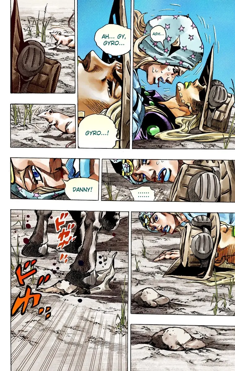 JoJo's Bizarre Adventure Steel Ball Run Colored Manga β Chapter 44 β Page 43