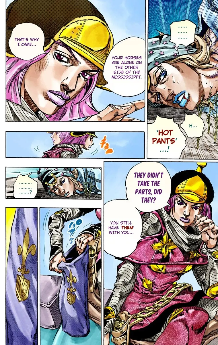 JoJo's Bizarre Adventure Steel Ball Run Colored Manga β Chapter 44 β Page 45