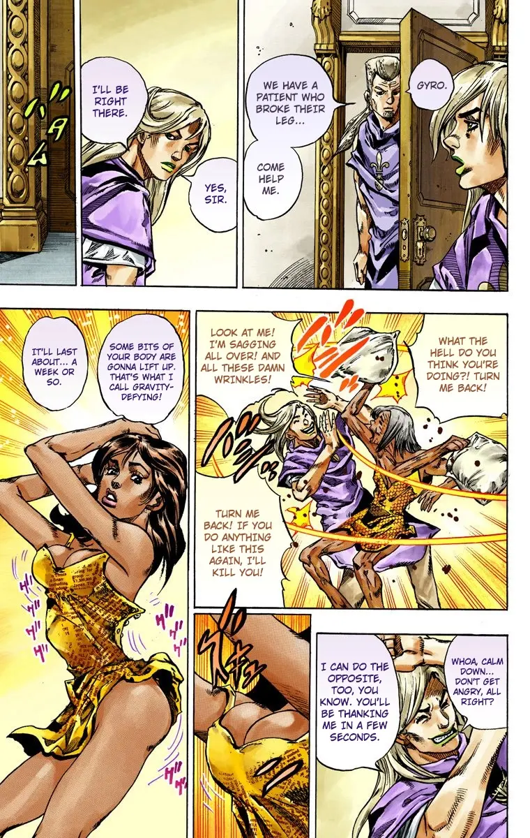 JoJo's Bizarre Adventure Steel Ball Run Colored Manga β Chapter 45 β Page 6