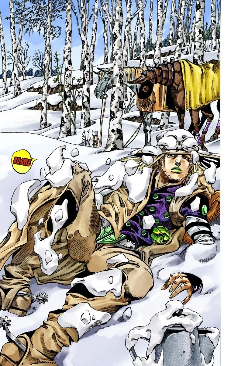 JoJo's Bizarre Adventure Steel Ball Run Colored Manga β Chapter 45 β Page 8
