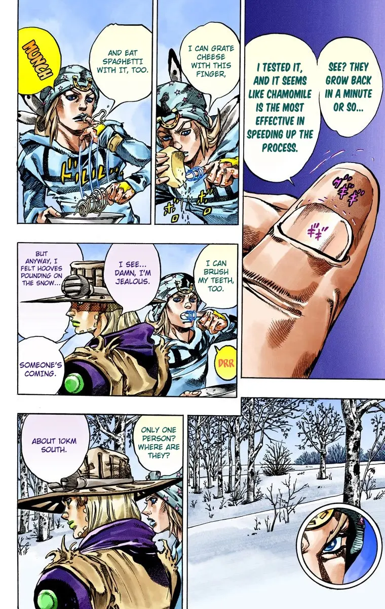 JoJo's Bizarre Adventure Steel Ball Run Colored Manga β Chapter 45 β Page 10