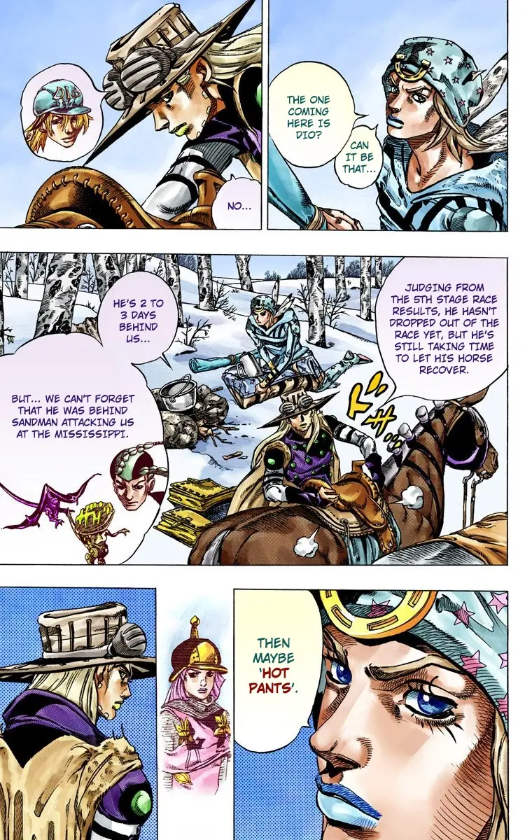 JoJo's Bizarre Adventure Steel Ball Run Colored Manga β Chapter 45 β Page 13