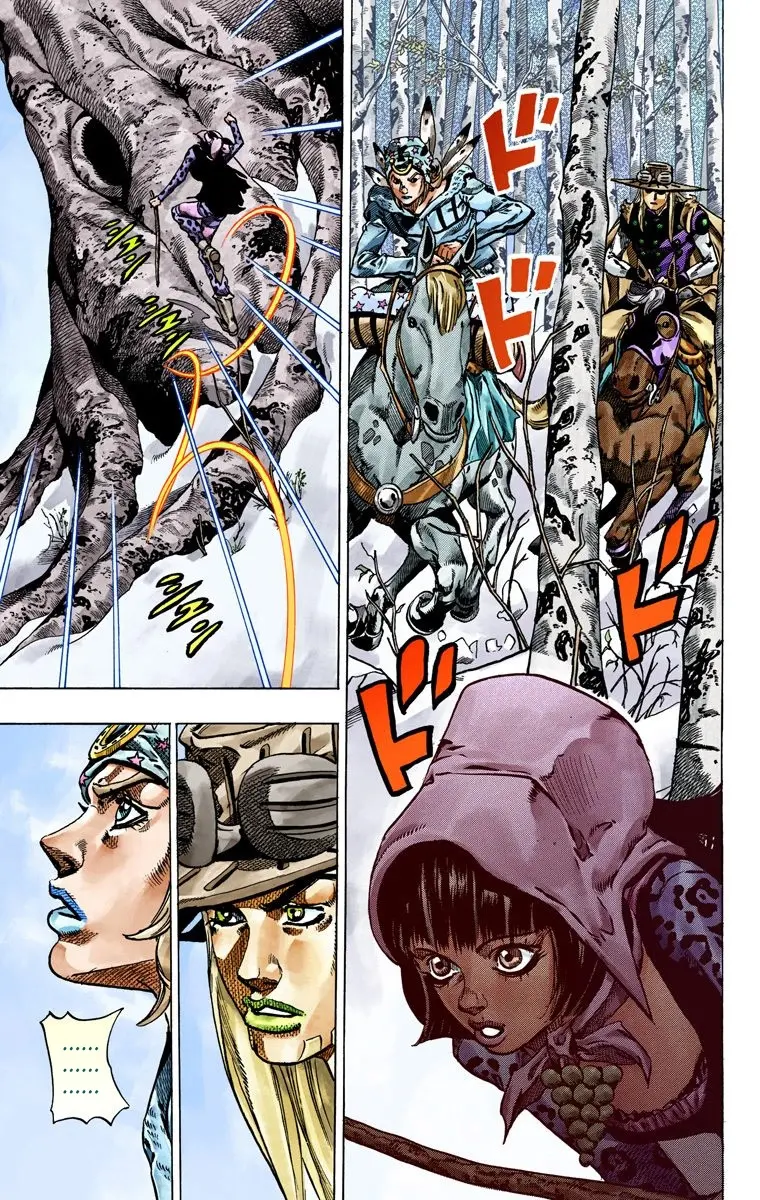 JoJo's Bizarre Adventure Steel Ball Run Colored Manga β Chapter 45 β Page 23