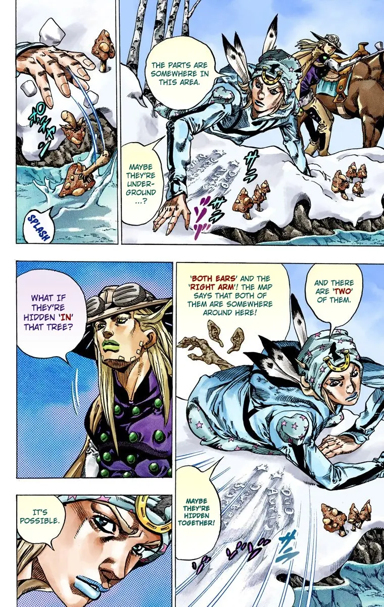 JoJo's Bizarre Adventure Steel Ball Run Colored Manga β Chapter 45 β Page 25
