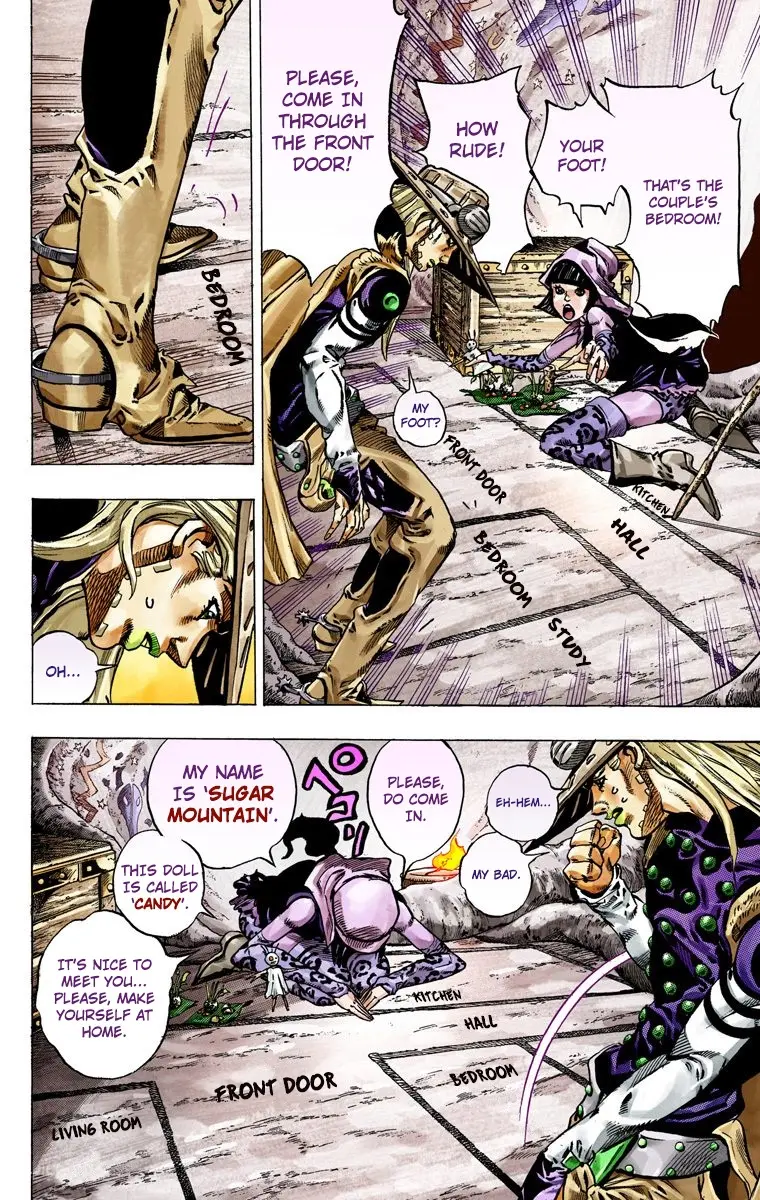 JoJo's Bizarre Adventure Steel Ball Run Colored Manga β Chapter 45 β Page 29
