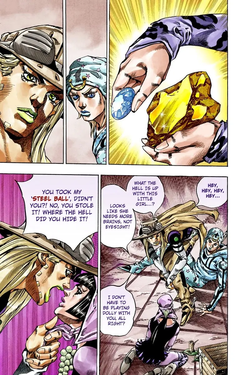 JoJo's Bizarre Adventure Steel Ball Run Colored Manga β Chapter 45 β Page 32