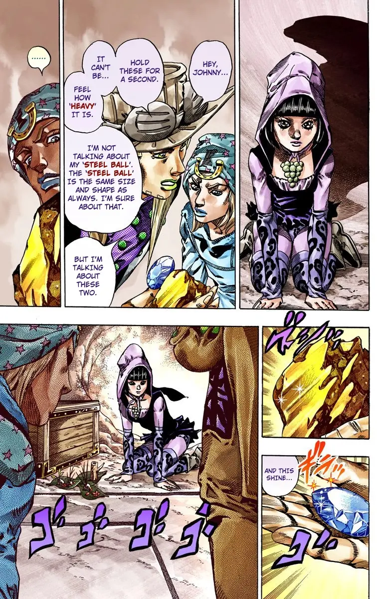 JoJo's Bizarre Adventure Steel Ball Run Colored Manga β Chapter 45 β Page 34