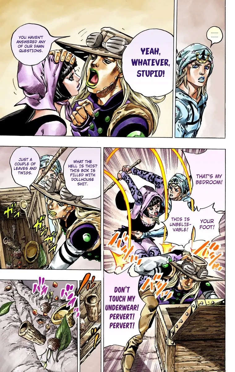 JoJo's Bizarre Adventure Steel Ball Run Colored Manga β Chapter 45 β Page 38