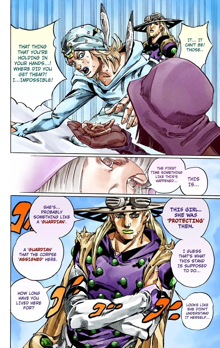 JoJo's Bizarre Adventure Steel Ball Run Colored Manga β Chapter 45 β Page 49