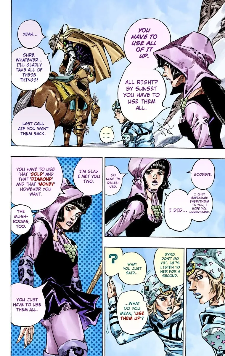 JoJo's Bizarre Adventure Steel Ball Run Colored Manga β Chapter 45 β Page 53