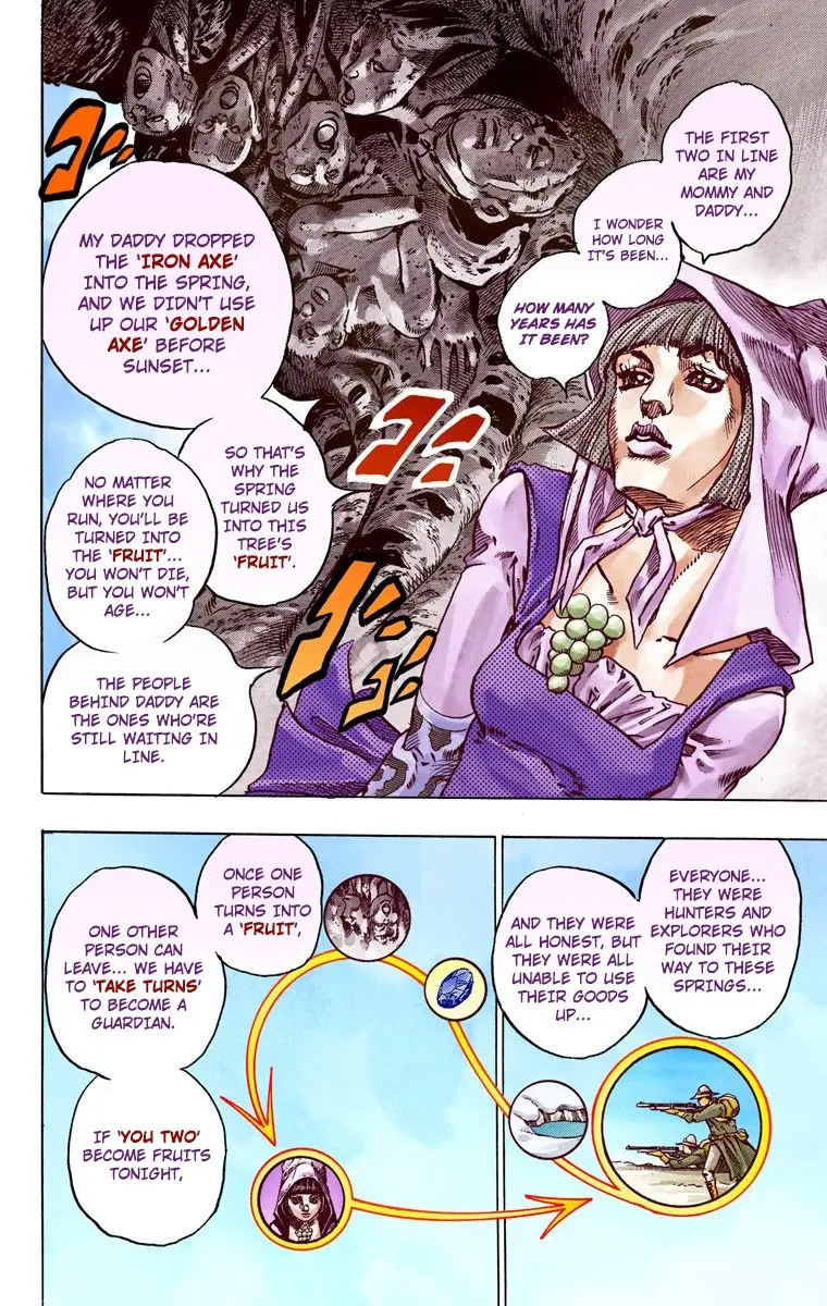 JoJo's Bizarre Adventure Steel Ball Run Colored Manga β Chapter 45 β Page 57