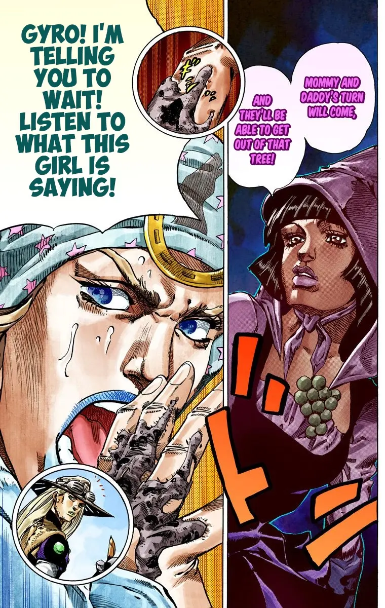 JoJo's Bizarre Adventure Steel Ball Run Colored Manga β Chapter 45 β Page 58