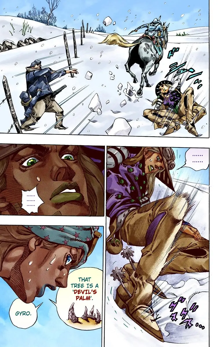 JoJo's Bizarre Adventure Steel Ball Run Colored Manga β Chapter 46 β Page 16