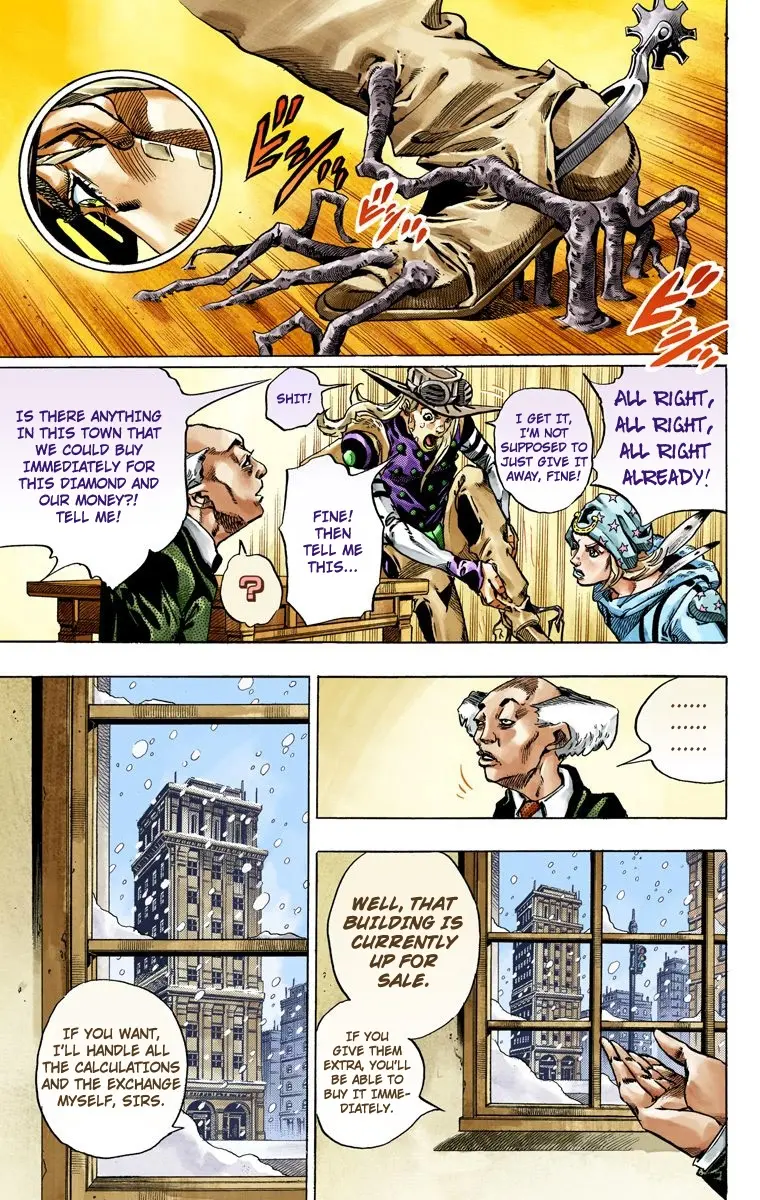 JoJo's Bizarre Adventure Steel Ball Run Colored Manga β Chapter 46 β Page 23