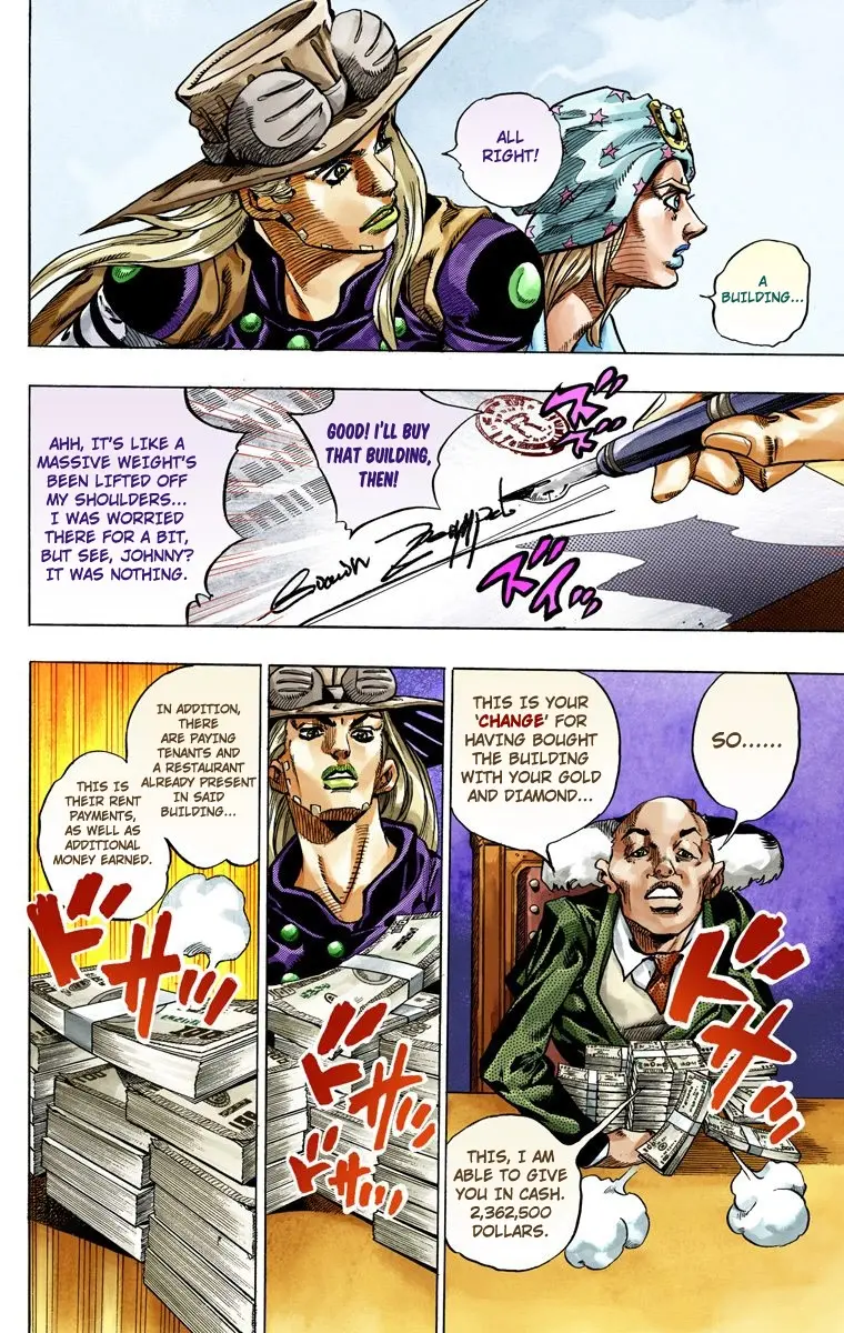 JoJo's Bizarre Adventure Steel Ball Run Colored Manga β Chapter 46 β Page 24