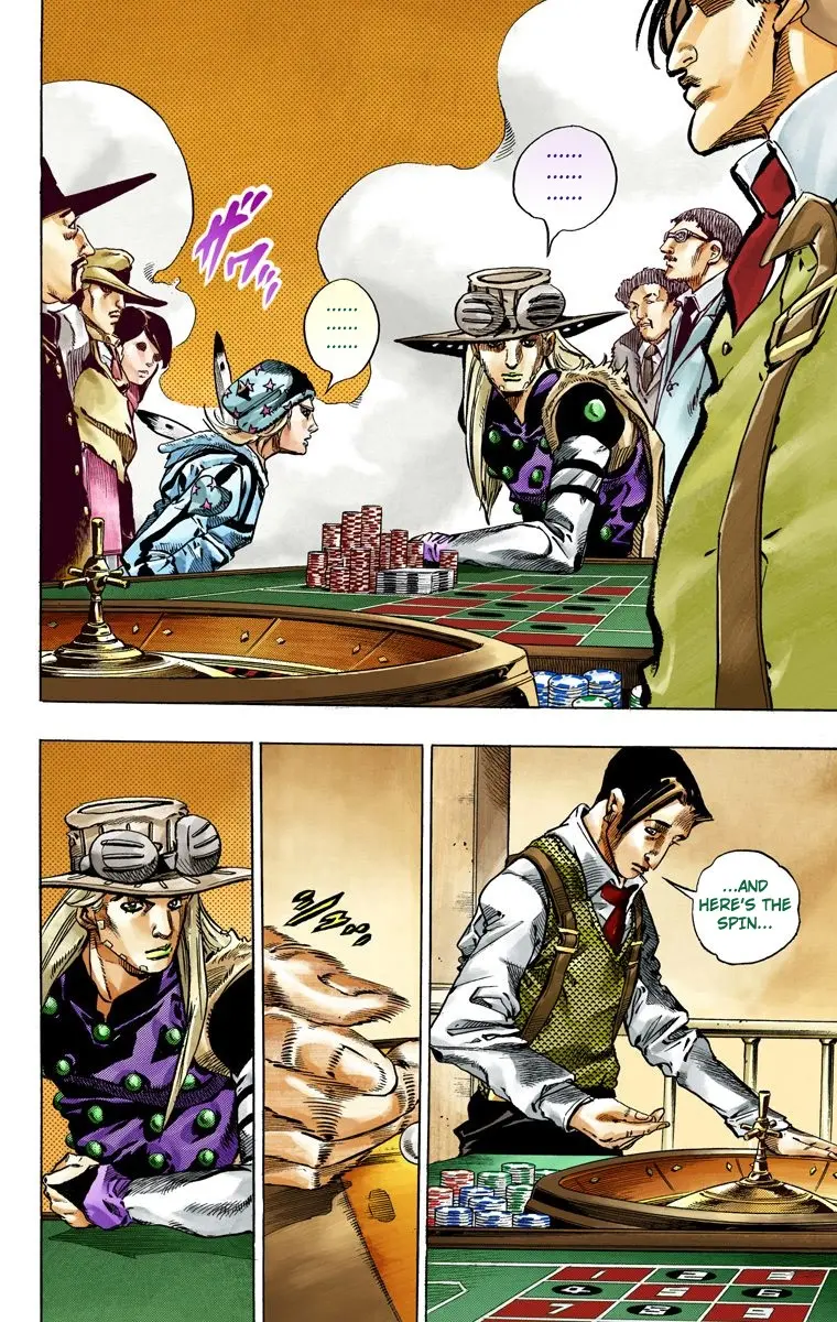 JoJo's Bizarre Adventure Steel Ball Run Colored Manga β Chapter 46 β Page 34
