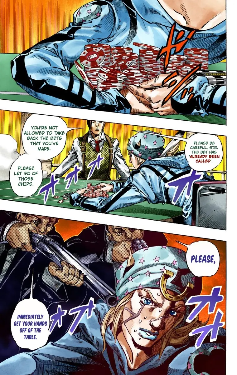 JoJo's Bizarre Adventure Steel Ball Run Colored Manga β Chapter 46 β Page 40