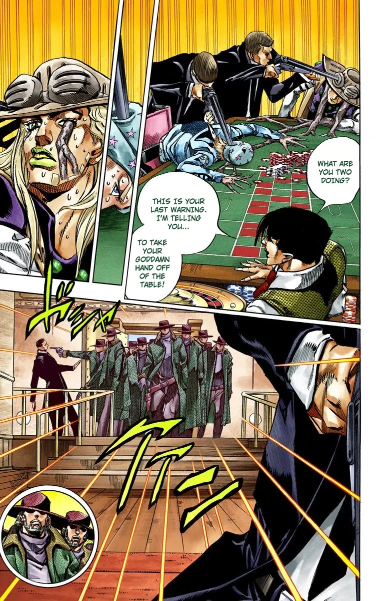 JoJo's Bizarre Adventure Steel Ball Run Colored Manga β Chapter 46 β Page 42