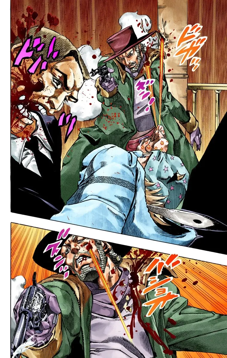 JoJo's Bizarre Adventure Steel Ball Run Colored Manga β Chapter 46 β Page 49