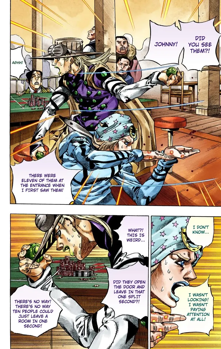 JoJo's Bizarre Adventure Steel Ball Run Colored Manga β Chapter 46 β Page 52