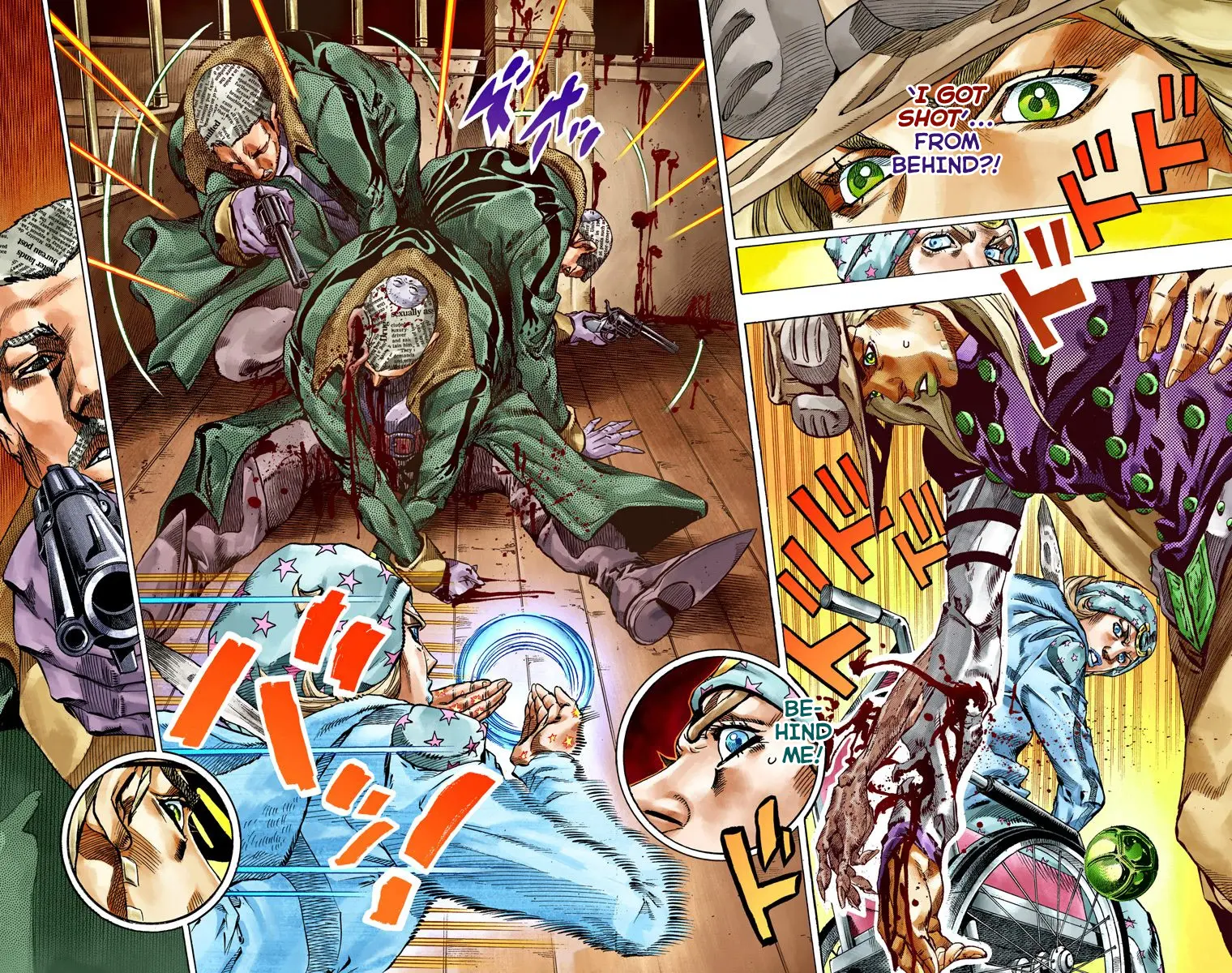 JoJo's Bizarre Adventure Steel Ball Run Colored Manga — Chapter 47 — Page 3