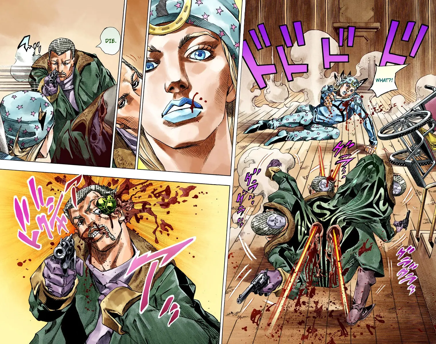 JoJo's Bizarre Adventure Steel Ball Run Colored Manga — Chapter 47 — Page 5
