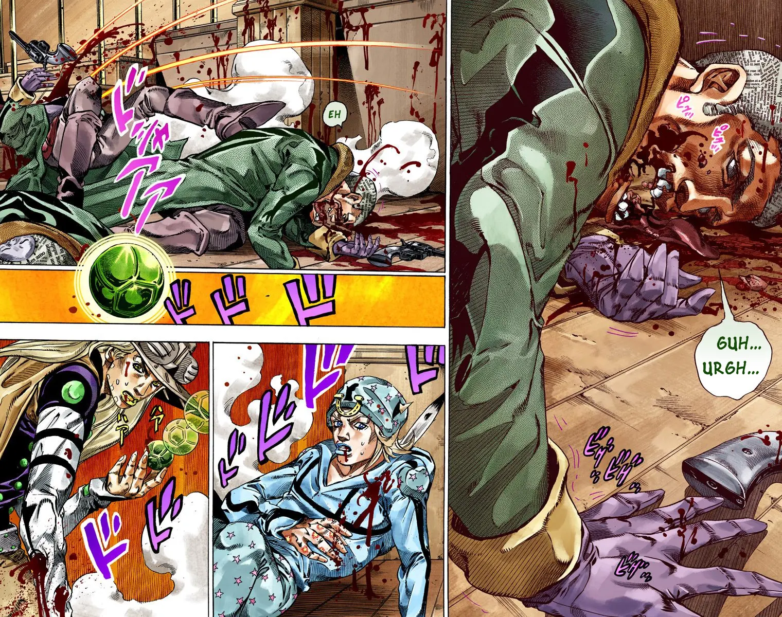 JoJo's Bizarre Adventure Steel Ball Run Colored Manga — Chapter 47 — Page 7