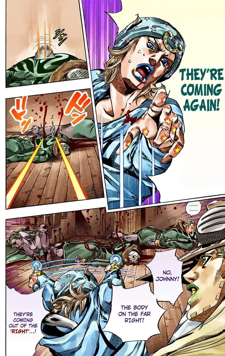 JoJo's Bizarre Adventure Steel Ball Run Colored Manga — Chapter 47 — Page 9