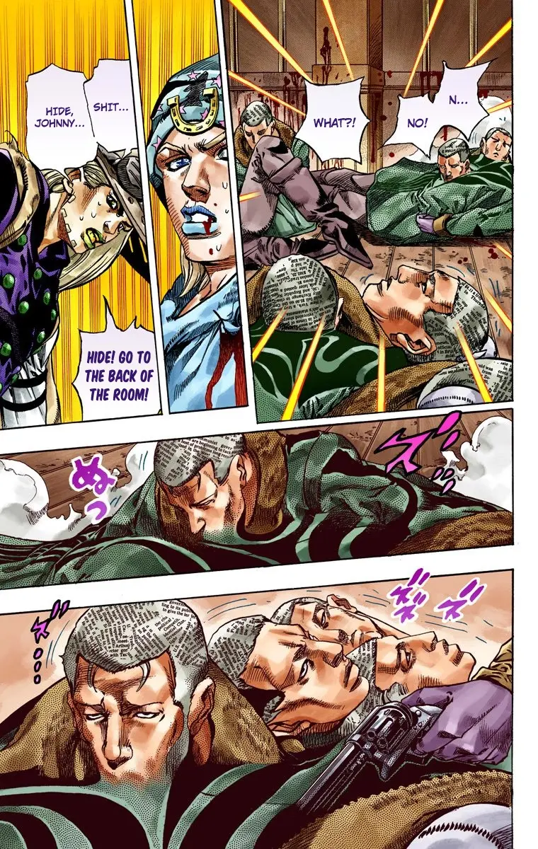 JoJo's Bizarre Adventure Steel Ball Run Colored Manga — Chapter 47 — Page 10