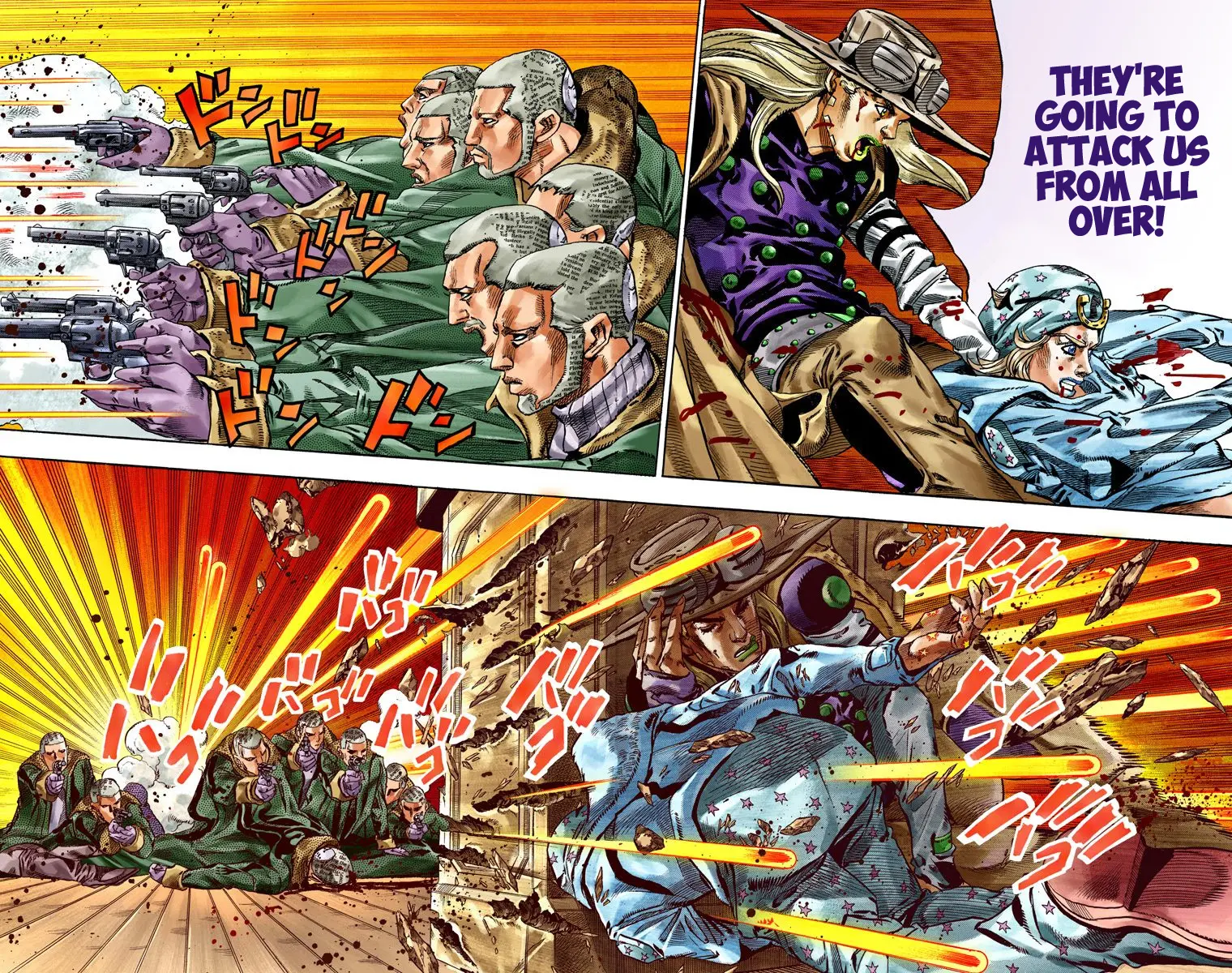 JoJo's Bizarre Adventure Steel Ball Run Colored Manga — Chapter 47 — Page 11