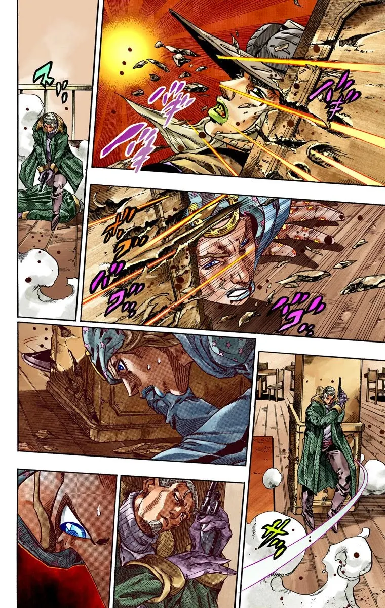 JoJo's Bizarre Adventure Steel Ball Run Colored Manga — Chapter 47 — Page 12