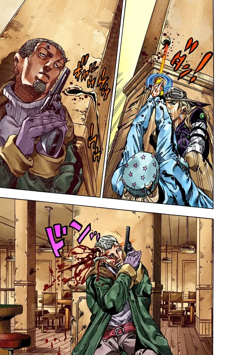 JoJo's Bizarre Adventure Steel Ball Run Colored Manga — Chapter 47 — Page 13