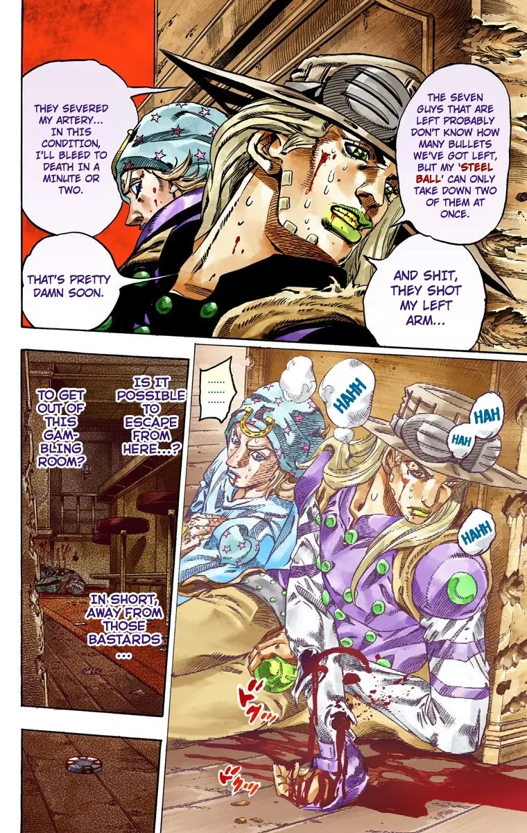JoJo's Bizarre Adventure Steel Ball Run Colored Manga — Chapter 47 — Page 16