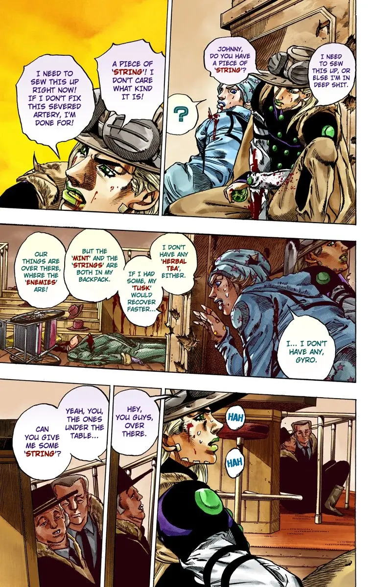 JoJo's Bizarre Adventure Steel Ball Run Colored Manga — Chapter 47 — Page 17