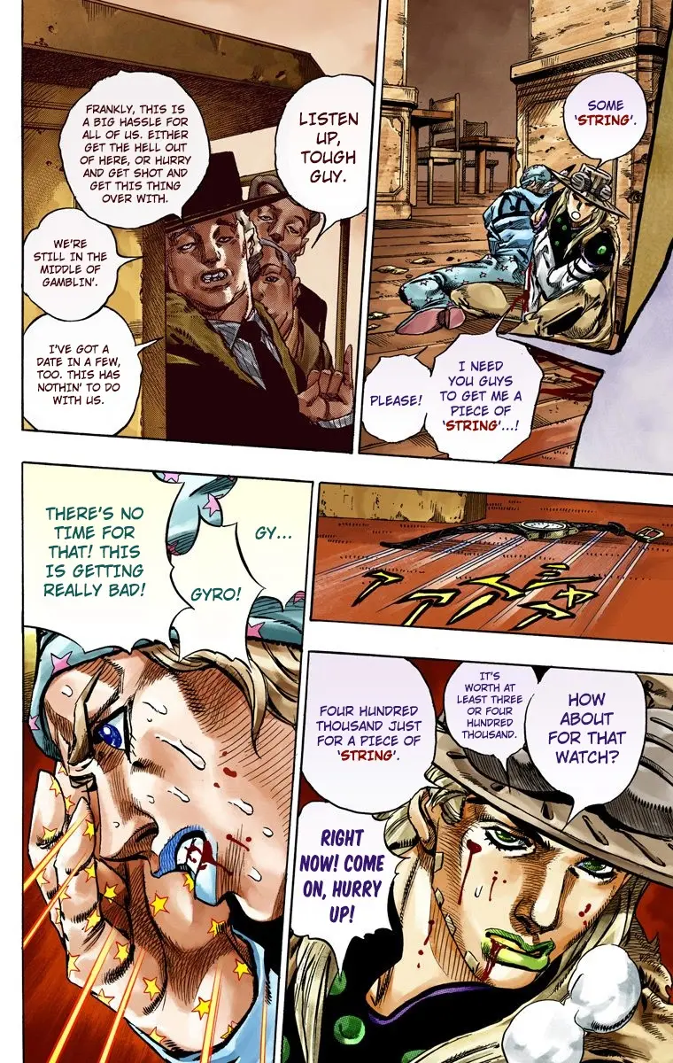 JoJo's Bizarre Adventure Steel Ball Run Colored Manga — Chapter 47 — Page 18