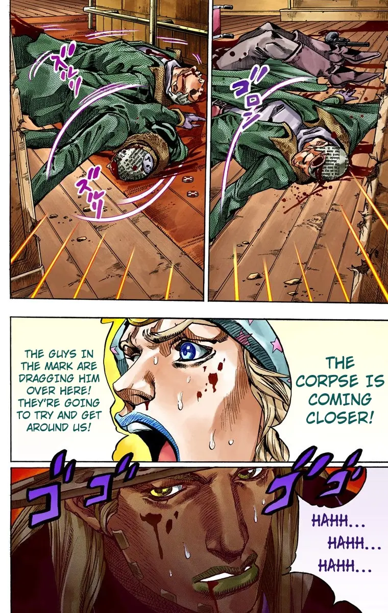 JoJo's Bizarre Adventure Steel Ball Run Colored Manga — Chapter 47 — Page 20