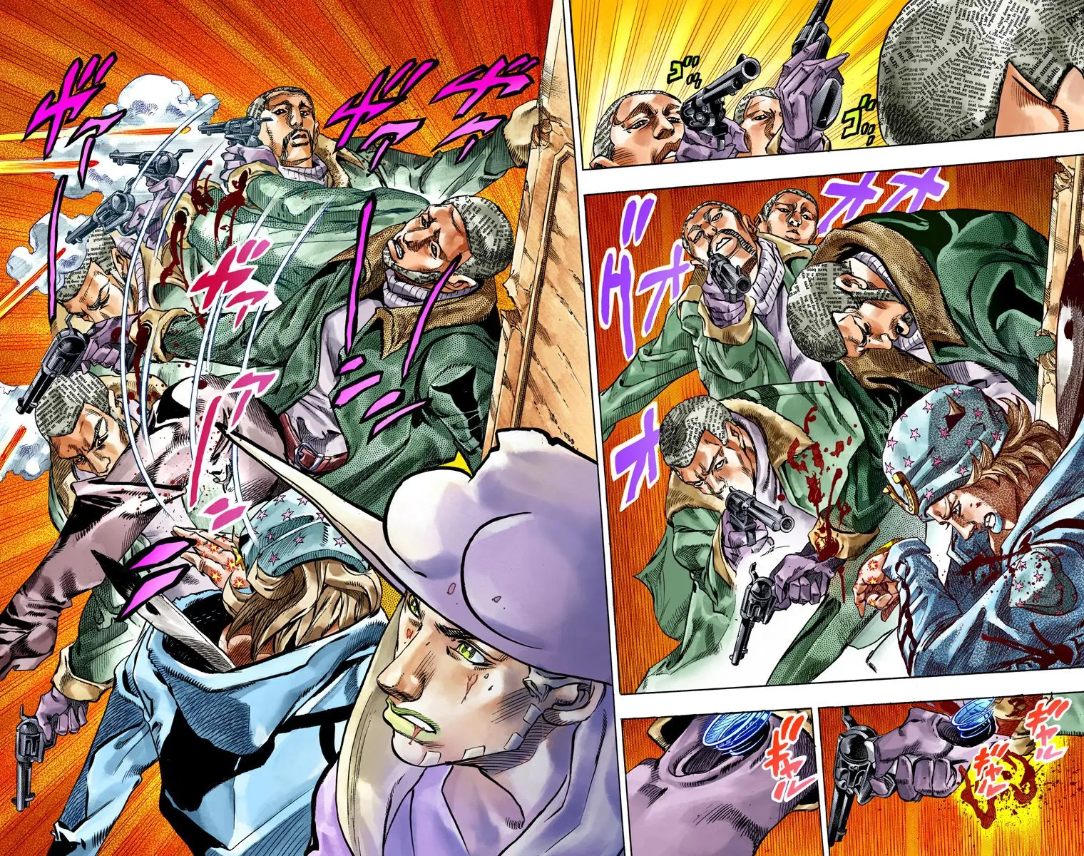 JoJo's Bizarre Adventure Steel Ball Run Colored Manga — Chapter 47 — Page 24