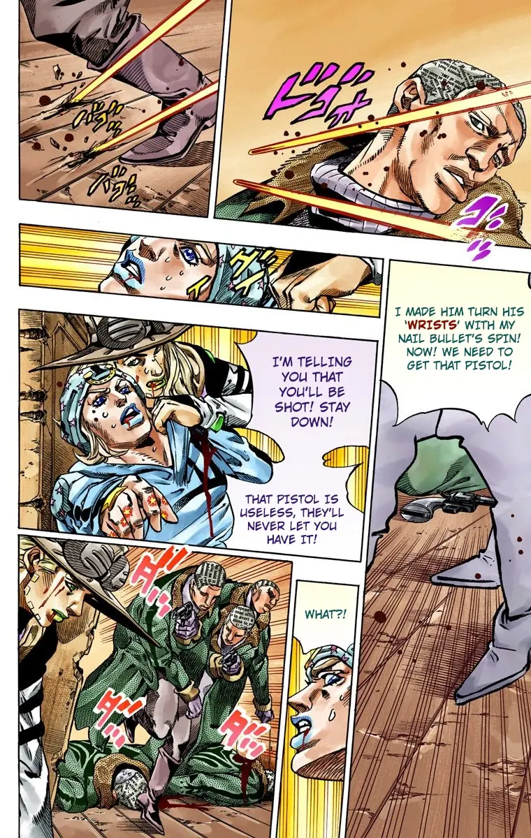 JoJo's Bizarre Adventure Steel Ball Run Colored Manga — Chapter 47 — Page 25