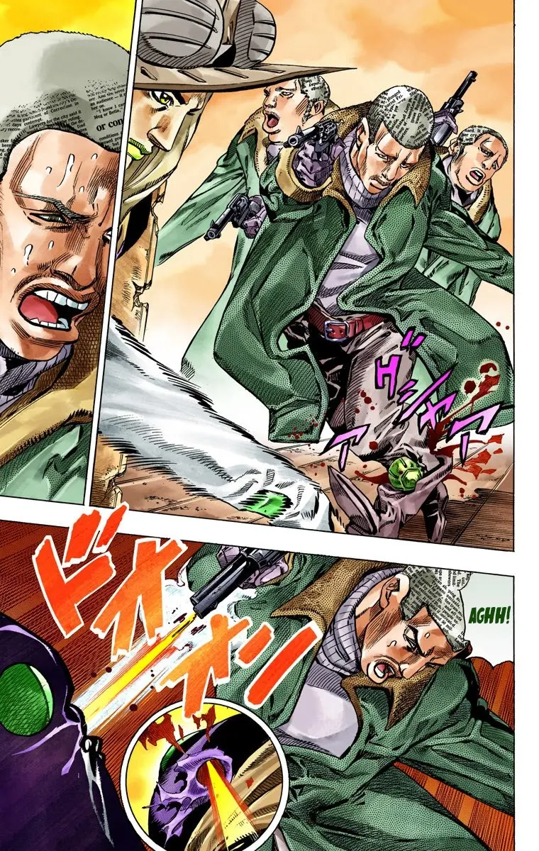 JoJo's Bizarre Adventure Steel Ball Run Colored Manga — Chapter 47 — Page 26