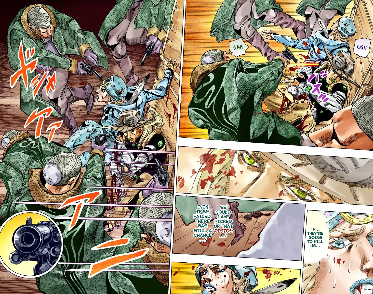 JoJo's Bizarre Adventure Steel Ball Run Colored Manga — Chapter 47 — Page 27