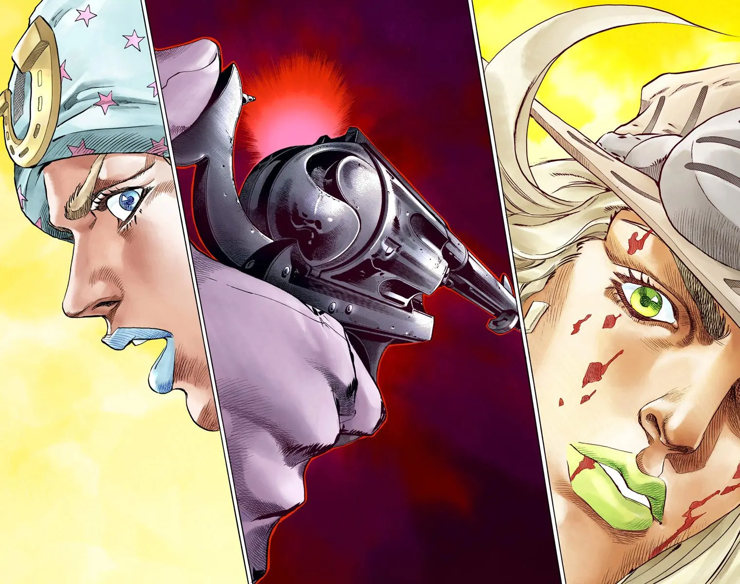 JoJo's Bizarre Adventure Steel Ball Run Colored Manga — Chapter 47 — Page 28