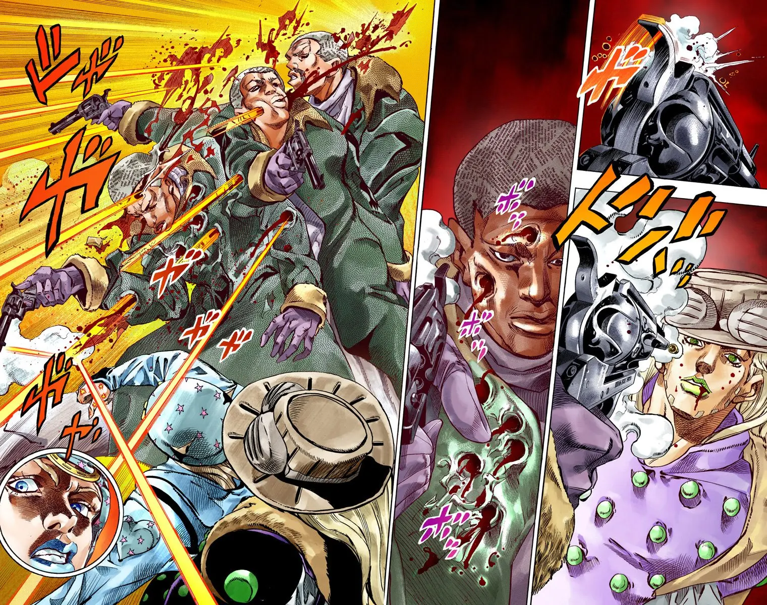 JoJo's Bizarre Adventure Steel Ball Run Colored Manga — Chapter 47 — Page 29