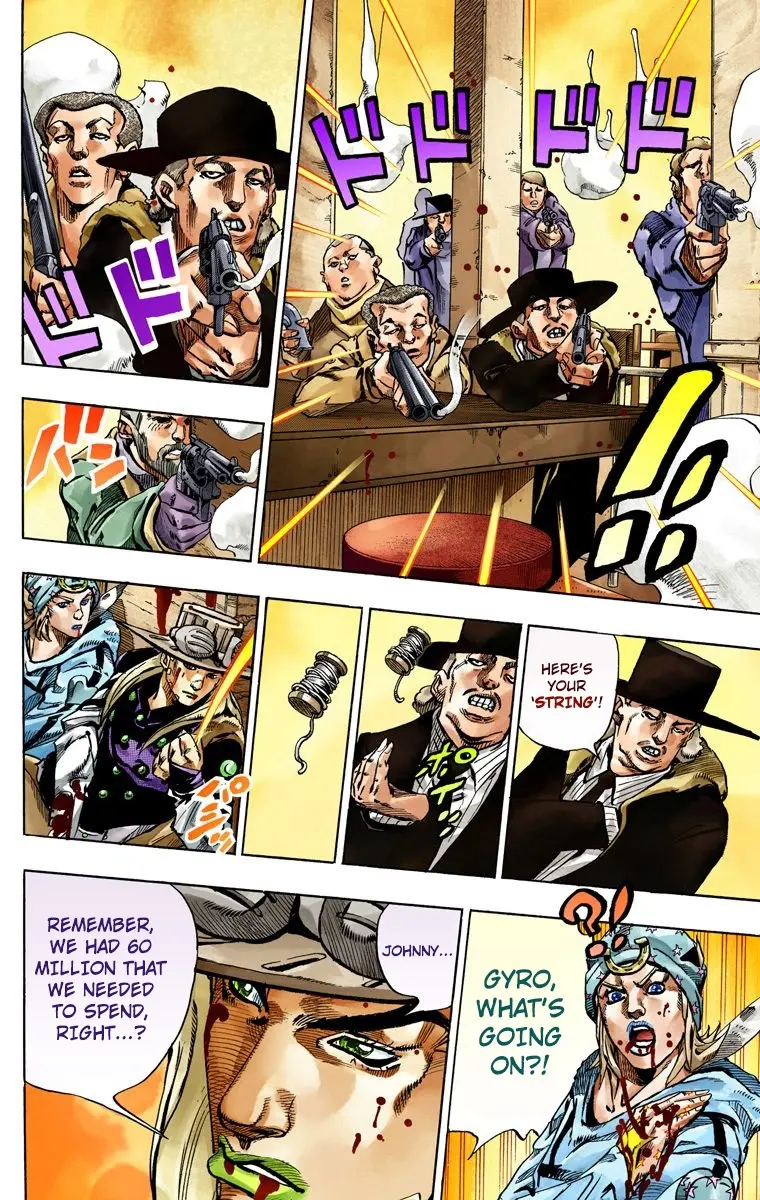 JoJo's Bizarre Adventure Steel Ball Run Colored Manga — Chapter 47 — Page 32