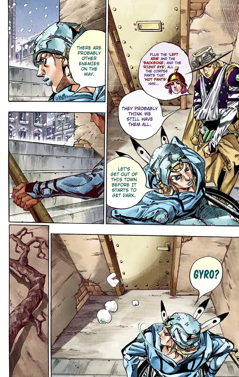 JoJo's Bizarre Adventure Steel Ball Run Colored Manga — Chapter 47 — Page 36