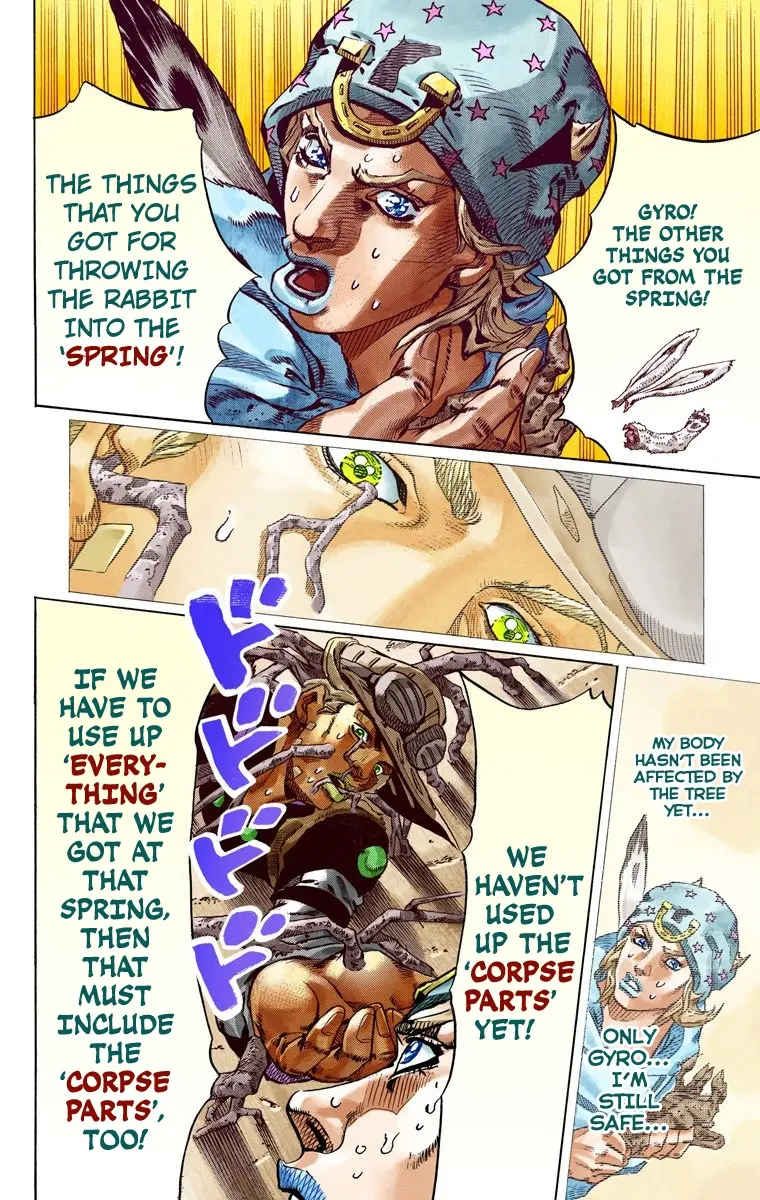 JoJo's Bizarre Adventure Steel Ball Run Colored Manga — Chapter 47 — Page 40