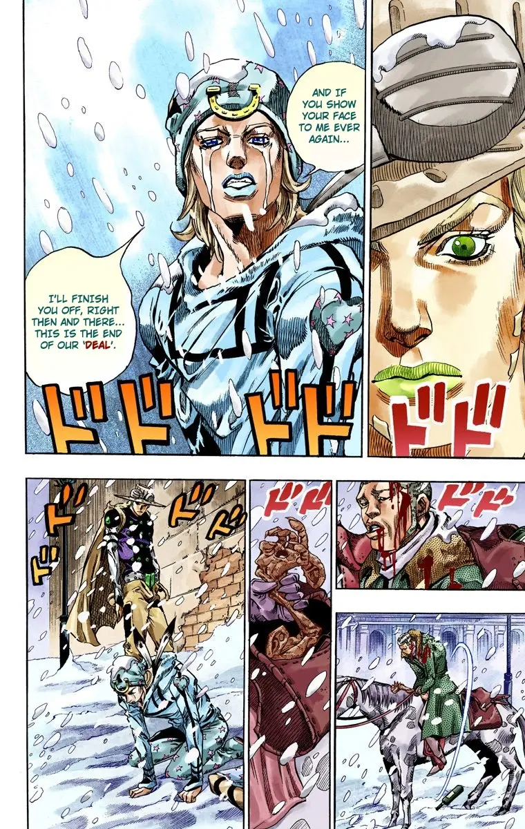 JoJo's Bizarre Adventure Steel Ball Run Colored Manga β Chapter 48 β Page 11