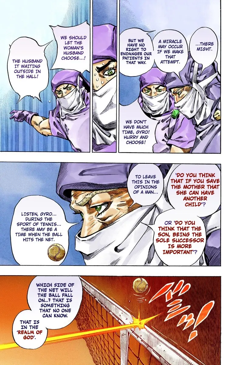 JoJo's Bizarre Adventure Steel Ball Run Colored Manga β Chapter 48 β Page 16